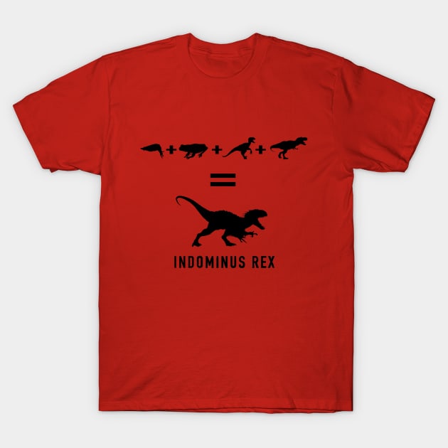 Indominus rex building blox T-Shirt by The darkcartoon